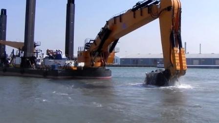 Trodat Shipyard Backhoe Dredger Crawler Hypraulic Excavator Sand Dredger Engineering Ship for sale