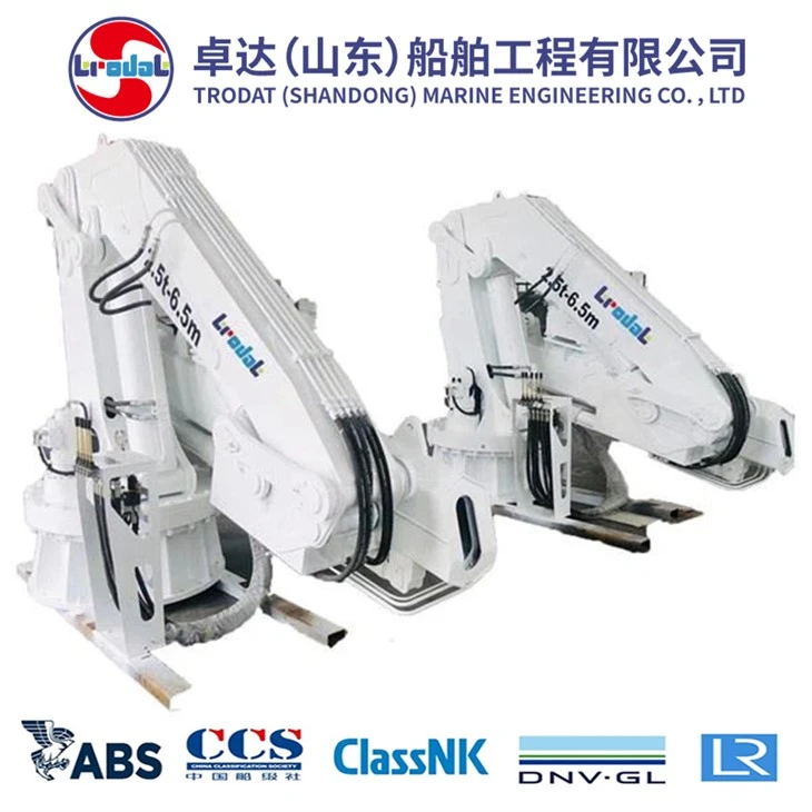 Hydraulic Marine Crane Deck Crane Articulated Arm Ship Crane